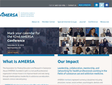 Tablet Screenshot of amersa.org